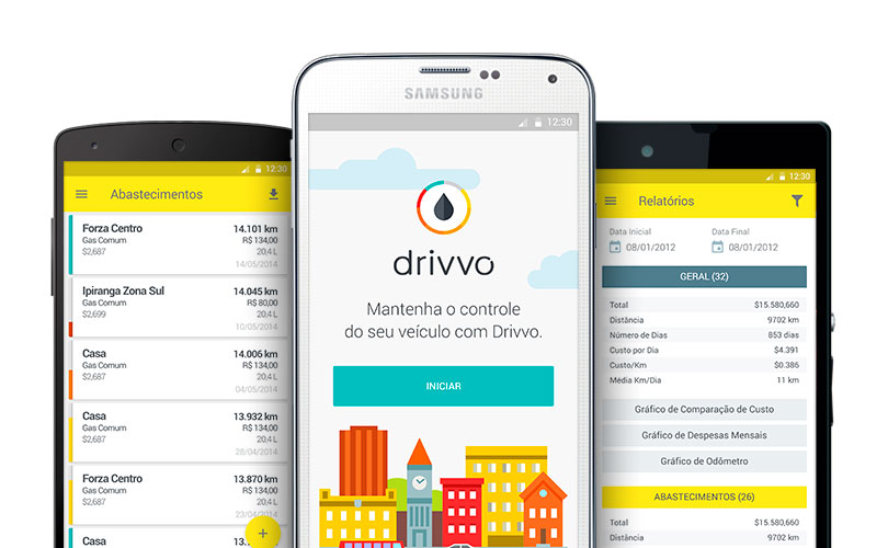 نرم افزار های تعمیر و نگهداری خودرو؛ drivvo