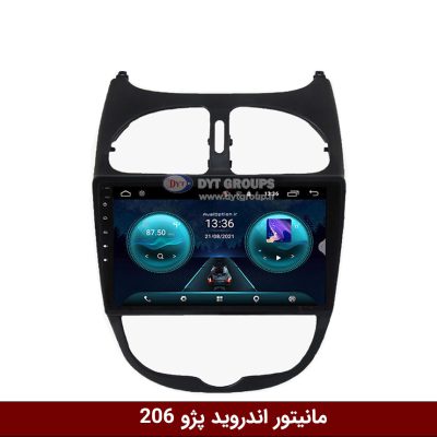 مانیتور اندروید پژو 206 فلای دی وای تی سری TS855-5G