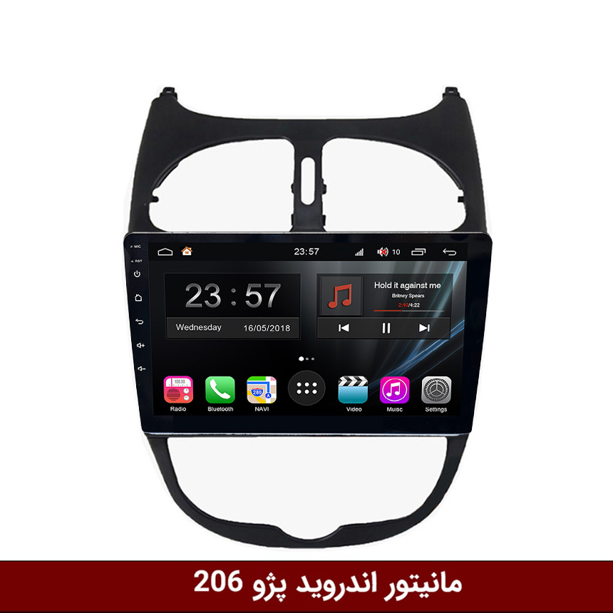 مانیتور پژو 206