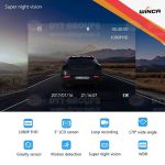 دوربین ثبت وقایع خودرو وینکا مدل DYT-U5 Dual (دو دوربین) - Image 4