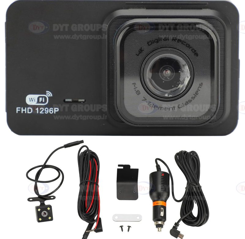 دوربین ثبت وقایع خودرو مدل DYT-T603 ( دارای دو دوربین)