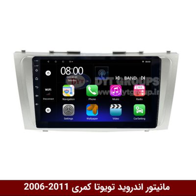 مانیتور اندروید تویوتا کمری 2006-11 برند فلای‌ دی‌وای‌تی سری FLYDYT9000