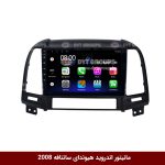 مانیتور اندروید هیوندای سانتافه 2008 برند فلای‌ دی‌وای‌تی سری FLYDYT9000