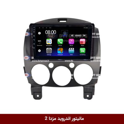 مانیتور اندروید مزدا 2 برند فلای‌ دی‌وای‌تی سری FLYDYT9000