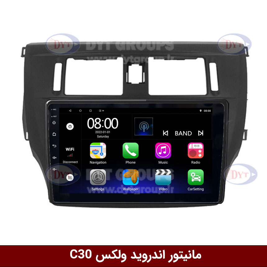 ولکس-c30 مانیتور اندروید ولکس C30 برند فلای دیوایتی سری FLYDYT9000