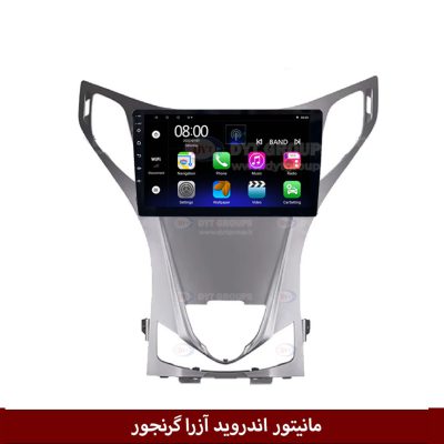 مانیتور اندروید هیوندای آزرا گرنجور برند فلای‌ دی‌وای‌تی سری FLYDYT9000