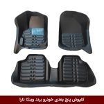 کفپوش پنج بعدی خودرو تارا مدل A.M برند وینکا