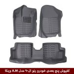 کفپوش پنج بعدی خودرو رنو ال90 مدل A.M برند وینکا