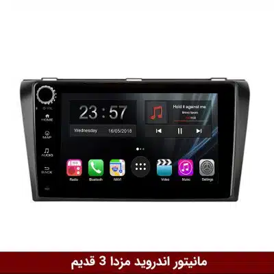 مانیتور اندروید مزدا 3 قدیم برند وینکا مدل LY865 سری S170 *ولوم‌دار*