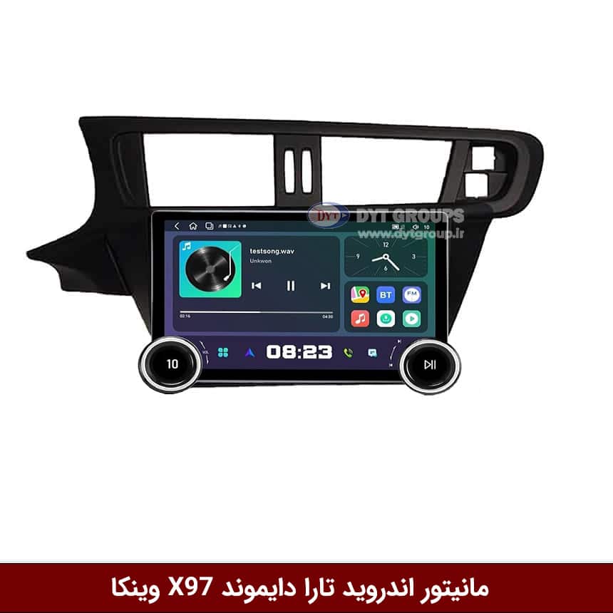 مانیتور-اندروید-تارا-دایموند-X97-وینکا مانیتور ولومدار تارا برند دایموند 2K مدل X97 FLY وینکا - 9.7 اینچ