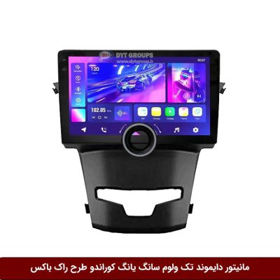 مانیتور دایموند تک ولوم سانگ یانگ کوراندو طرح راک باکس مدل 10 و 11 اینچ