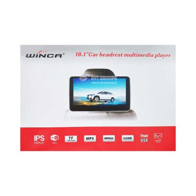 مانیتور پشت صندلی و پشت سری پک دوتایی برند وینکا مدل DYT-1023 [اندروید]