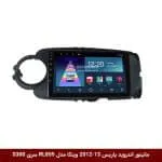 مانیتور اندروید تویوتا یاریس 2013-2012 برند وینکا مدل RL855 سری S300