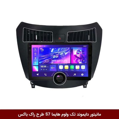 مانیتور دایموند تک ولوم هایما S7 طرح راک باکس مدل 10 و 11 اینچ