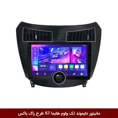 مانیتور دایموند تک ولوم هایما S7 طرح راک باکس مدل 10 و 11 اینچ