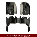 کفپوش پنج بعدی خودرو کلوت مدل A.M برند وینکا